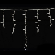 Гирлянда внешняя DELUX, ICICLE, 120LED, 2x0,9м, белая теплая/белая, IP44