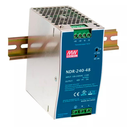 Блок живлення 240W MEANWELL NDR-240-24, IP 31 - 1