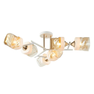 Люстра VALESO V 6358-6 WH+FG