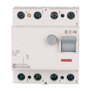 Диференційне реле (ПЗВ) EATON HNC-63/4/003, 63 A, 4P, AC, 30 mA, 6kA, 194695
