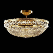 Люстра кришталева Preciosa CB 0524/00/009 gold, 45 0524 009 07 00 10 01