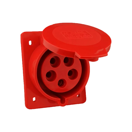 Гніздо врізне АСКО-УКРЕМ, A0080030006, ГВ 32А/5 3Р+РЕ+N - 1