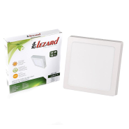 Светильник LED накладной LEZARD 464SKP-18, 18W, 6400К, 1440Lm, 225x225 мм
