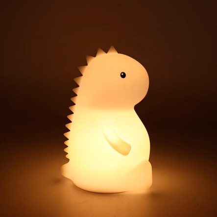 Ночник дракончик белый, Ardero SNL-D03ARD, RGB 3*ААА, 105х92х158 мм