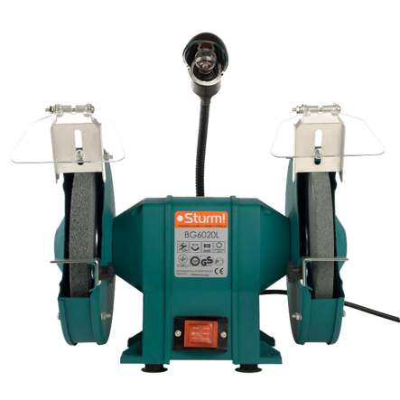 Точильный станок STURM BG6020L, 200мм, 400Вт