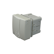 Вбудована розетка SEZ IZV 3243, з вмонтованою коробкою, IP 44