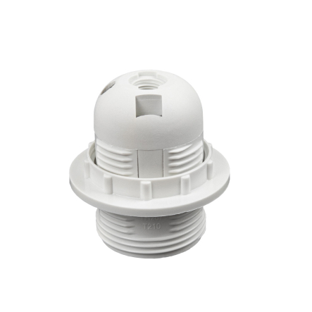 Патрон Е27 люстровый, VL257, белый, Violux, 950006 - 1