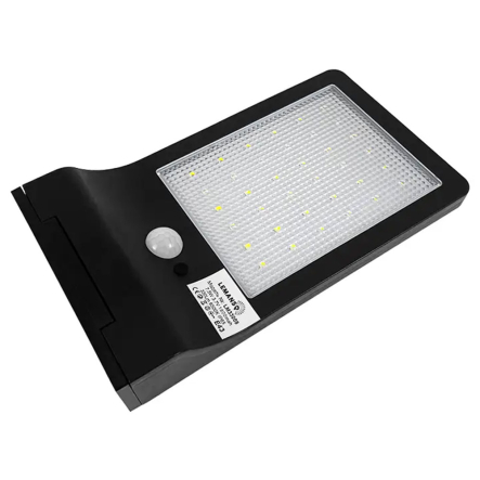 Подсветка для стены LED Lemanso LM33008, 7,5W, 330Lm, IP65, 6500K, датчик движения, солнечная батарея, с аккумулятором - 1