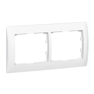 Рамка 2 поста Legrand Galea Life, 771002, белая