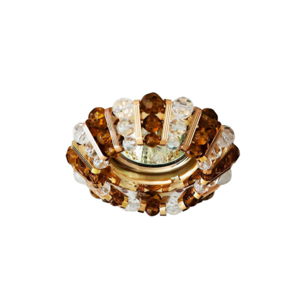 Світильник точковий Feron CD2121, MR16, GU5.3, 50W, прозорий коричневий/золото - 1