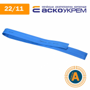 Трубка термоусадочная (ТУТ), АСКО-УКРЕМ d - 22,0/11,0 мм., синяя, A0150040343