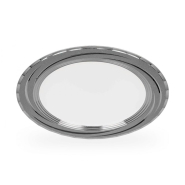 Світильник світлодіодний FERON AL777, 5W, 4000K, 400Lm, круглий ,вбудований, 93х28мм, срібло, 4931