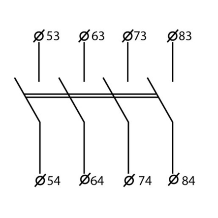 Контакт дополнительный АСКО-УКРЕМ для ПМ-0 ДК(ПМ0)-40 (LA1-KN40), A0040050057