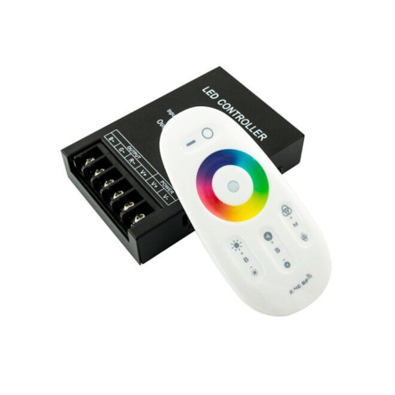 Контролер RGB OEM 30А-2.4 G-Touch білий - 1