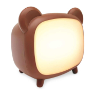 Нічник LEBRON L-TL-L-80, USB, 3 Вт, 3000-6500 K, 1200 mAh, Li-ion, коричневий