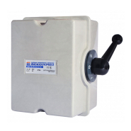 Рубильник перекидной АСКО-УКРЕМ QS5-63P/4, 1-0-2, 63 А, A0100010009