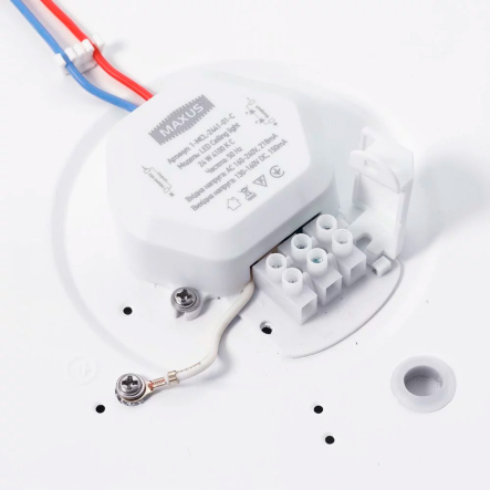 Светильник LED настенно-потолочный Maxus Ceiling light 24W 4100K, 1920Lm, 380х75 мм, 1-MCL-2441-01-C