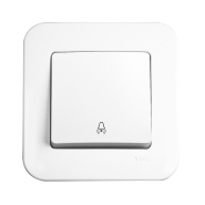 Кнопка дзвінка VIKO Rollina, 90420006, біла