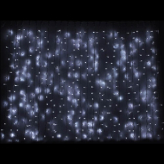 Гирлянда внешняя DELUX, CURTAIN, 2x7м, 1520LED, белая/белая, IP44