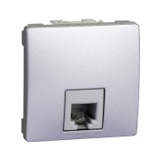 Розетка телефонная RJ11 4 контакта 2-х модульная Schneider Electric Uniсa MGU3.492.30