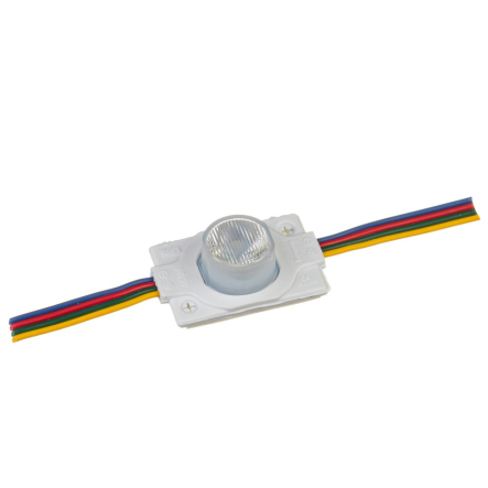 Светодиодный модуль инжекторный МТК-3030-1Led-RGB-2W - 1