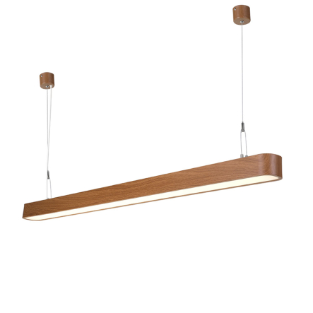 Світильник лінійний LAGUNA Lighting 1200*80мм, 24 Вт, LED Edison, 4000K, Імітація дерева, Дуб - 1