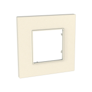 Рамка 1-местная, серо-жемчужный, Schneider Electric Uniсa QUADRO, MGU4.702.35
