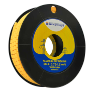 Кабельный маркер АСКО-УКРЕМ ЕС-0, 0,75-1,5 кв.мм., пустой, A0150080008