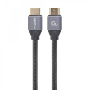 Кабель в блистере Cablexpert CCBP-HDMI-2M, HDMI V.2.0, 4К 60 Гц, HDR, 18Gbps, YUV 4:4:4, нейлон, 2 м