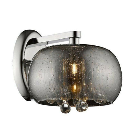 Бра Zuma line Rain W0076-01D 1xG9x42W, 26x22х21 см, хрустальный - 1
