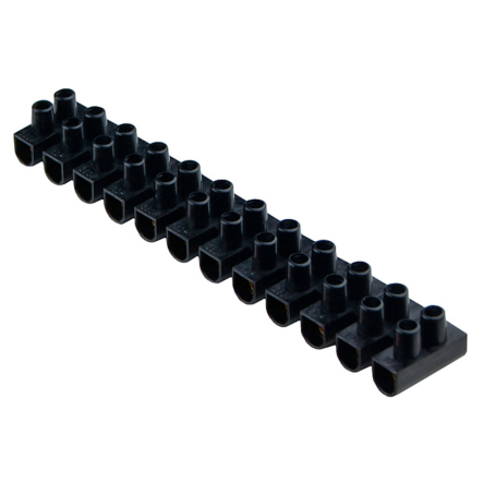 Клеммная колодка АСКО-УКРЕМ U0130040036 тип W(U) 10мм /10А серии ЕМ, чёрная