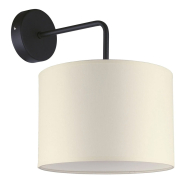 Бра Nowodvorski 9080, Alice 1хЕ27х60W, 23x30х26см, бежеый/черный