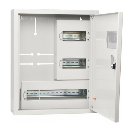 Щит учёта металлический Light АСКО-Укрем, 460x380x1125, IP31, навесной, серия UBox, A0260030014