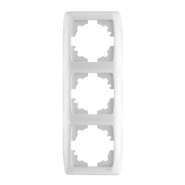 Рамка потрійна вертикальна VIKO CARMEN, 90571003, біла