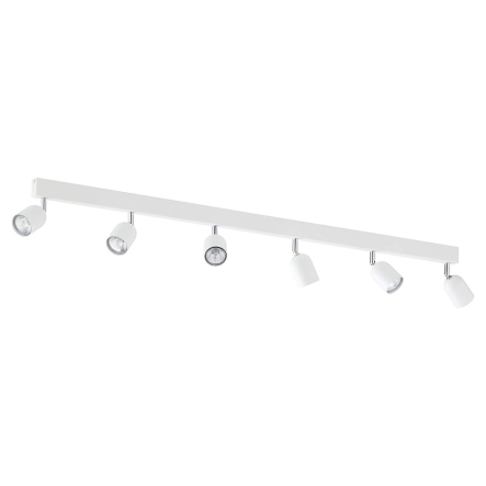 Светильник TK-lighting TOP 1026, 6хGU10х10Вт, 16х126 см, белый - 1