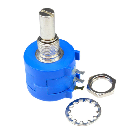 Потенціометр багатооборотний прецизійний дротяний 3590S-2-104L - 1