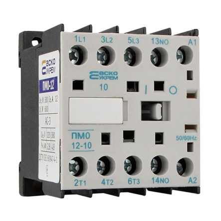 Магнитный пускатель АСКО-УКРЕМ ПМ 0-12-10 С7 36В (LC1-K1210), A0040010141 - 1