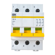 Выключатель нагрузки IEK ВН-32 3р 32А, MNV10-3-032