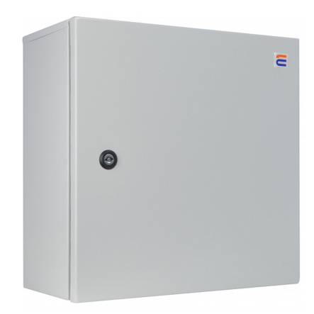 Щит металлический с монтажной панелью АСКО-Укрем, 40*40*20, IP54, серия UBox, A0260020017 - 1