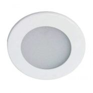 Світильник світлодіодний FERON AL510, 9W, 4000K, 540Lm, круглий, вбудований, 146х13,5мм, Ø120мм, білий, 6089