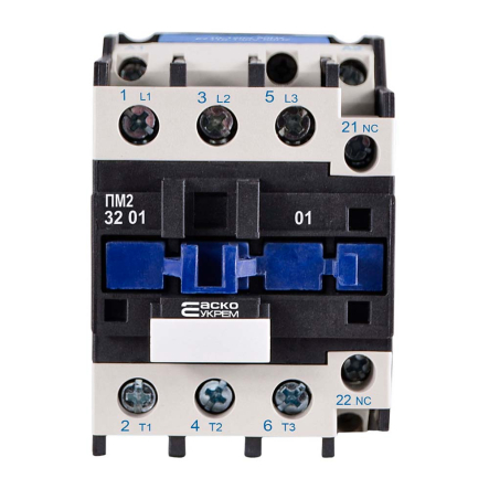 Магнитный пускатель АСКО-УКРЕМ ПМ 2-32-01 F7 110B (LC1-D3201), A0040010065