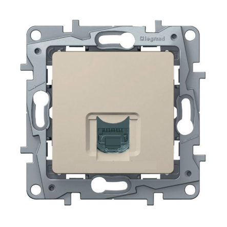 Розетка RJ11 Legrand Etika, 672340, слоновая кость - 1
