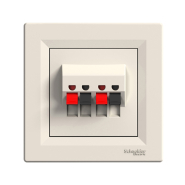 Розетка аудіо Schneider Electric ASFORA, крем, ЕРН5700123