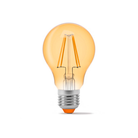 Лампа LED VIDEX Filament A60FA 7 Вт, E27, 2200K, 220 В, бронза - 1