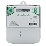 Лічильник електроенергії NIK 2300 ARTT.2800.МС.21 5(10)А 3х220/380В актив реактив ЖКИ багатотариф