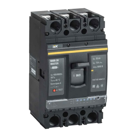 Автоматический выключатель IEK ВА88-39, 3Р, 630А, 35кА, MASTER с электрон. расц., SVA71-3-0630-02 - 1