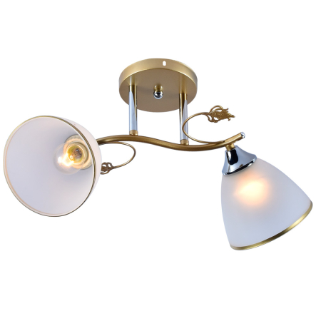 Люстра VALESO V DA5147–2 Gold Chrome на 2 плафона - 1