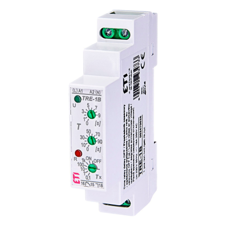 Реле часу ETI CTRE-1B затримка на вимк., 2470028 - 1
