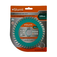 Диск алмазный турбо-волна STURM 5170302, 125x22 мм