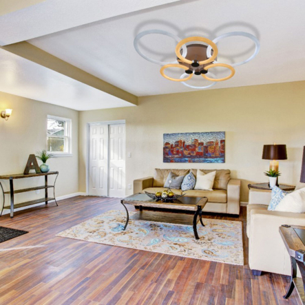 Светильник LED Ardero AL6136ARD, 115W, 12850Lm, 2700K-6500K, 600х600х130мм